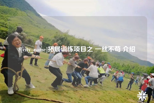 山西拓展训练项目之 一丝不苟 介绍